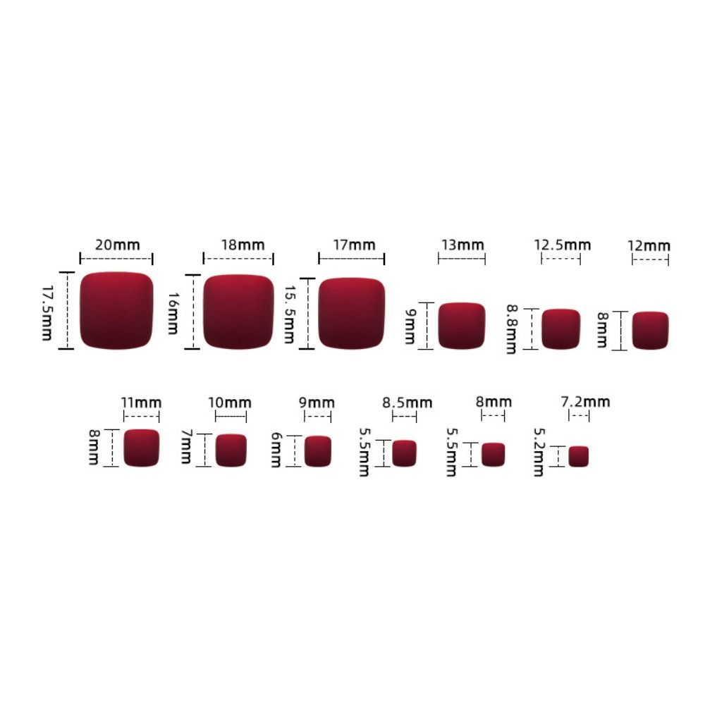 Накладные ногти на ногах, квадратные накладные ногти на ногах, съемные накладные ногти для женщин