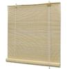 VidaXL Roller Blind Natural Bamboo 120 X 160 Cm