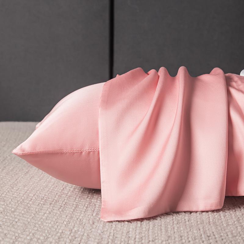 Silver Ion Mulberry Silk Pillowcase Double Sided Silky Soft Breathable Bedding 1pc or 2pcs
