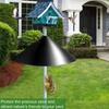 PP Squirrel Baffle 12/14/16/18 inch Bird Feeder Guard New Raccoon Proof  Garden Accessories