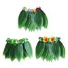 Stage Show Hawaiian Green Leaf Skirt Bonfire Party Prom Beach Holiday Costumes