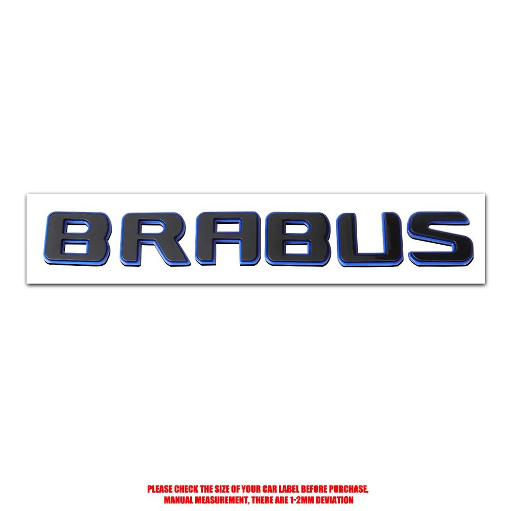 GLC GLB 1pc Rear Emblem For Brabus Sticker Letter Badge Trunk Sticker Rear Sticker For Brabus Mercedes Benz W463 W464 W205 W212