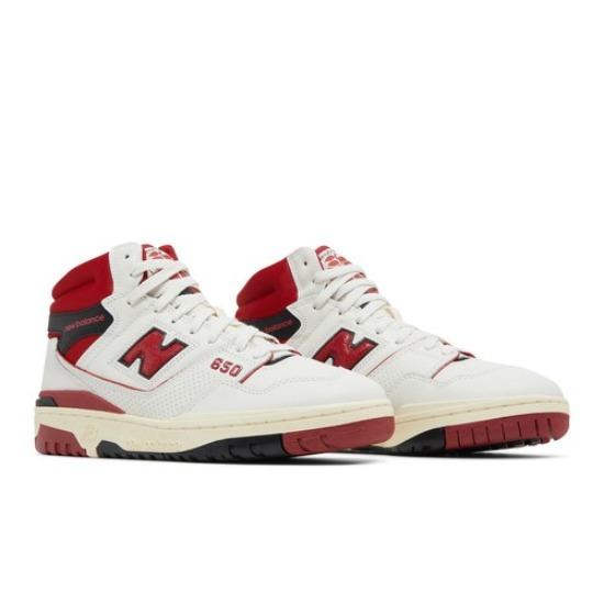 New Balance Aimé Leon Dore x 650R Белый Красный BB650RE1