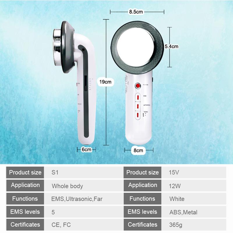 Jinkairui массажер для похудения тела, потеря веса лица, сжигание жира, потеря калорий, инфракрасная ультразвуковая терапия