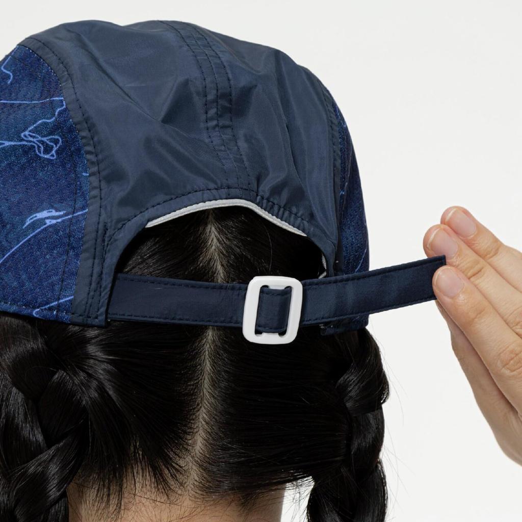 Mizuno UV Summer Heat Sports One Size Fits All Women's Cap, Protection, Protection, Cap, 32JWC301, Navy/Blue,