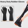 Acid and Alkali Resistant Latex Glove Oil Resistance Work Safe Gloves  Outdoor Garden