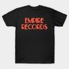 Мужская черная футболка с принтом Empire Records Печать на трансферной бумаге без вырезания Хлопковая футболка