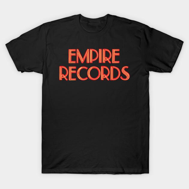 Азиатский размер Мужская футболка с принтом Empire Records Печать методом термопереноса без вырезания Хлопковая футболка