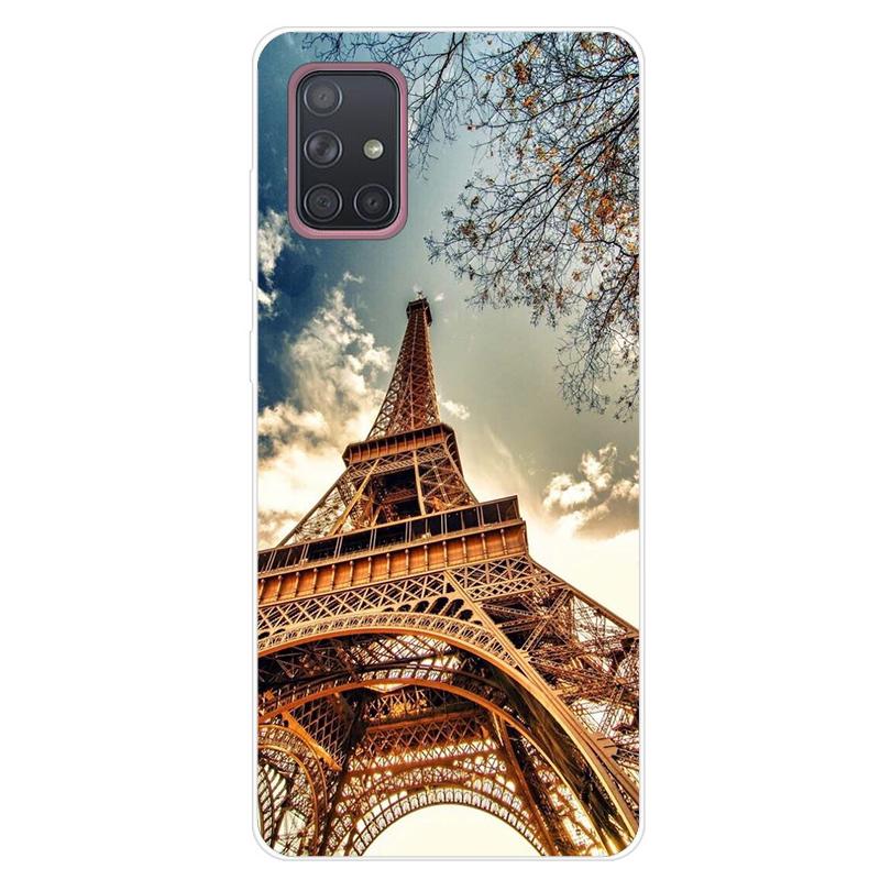 For Samsung Galaxy A51 A71 Case Soft Silicone Cute Cartoon Panda Phone Cases For Samsung A 51 A515F Galaxy A71 A715F Cover Funda