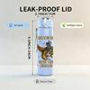 1PC My Broom Broke So Now I Ride A Dragon Art 750ml Color Plastic Sports Water Bottle Leakproof Flip Straw Lid Suitable for Sports Office Home Use