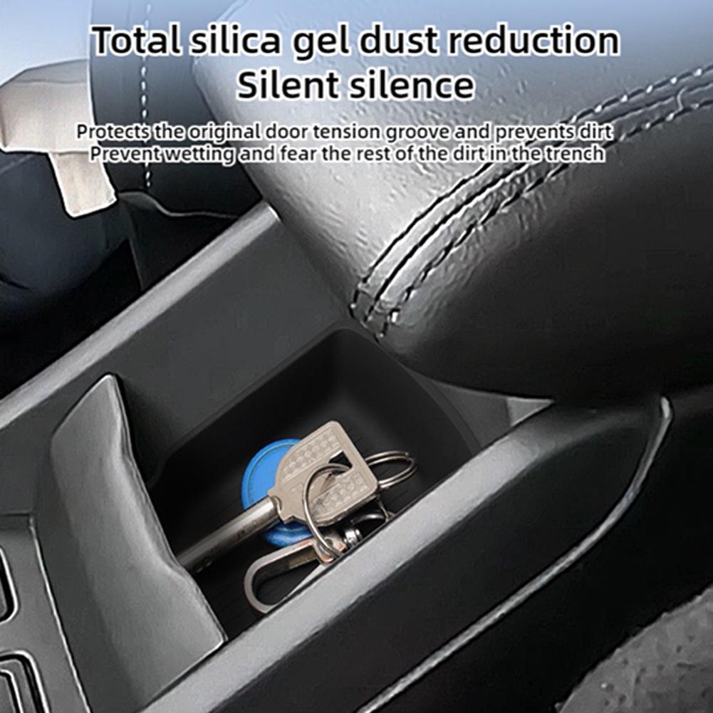 For 24 Suzuki Fronx Silicone Center Console Pads Storage Interior Organizer Auto Accessories For Suzuki Accessories