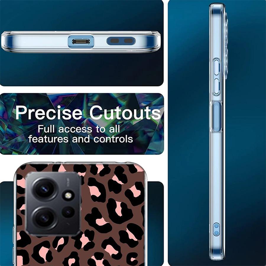 Fashion Tiger Leopard Print Panther Cool Phone Case For Redmi 12 13C 12C 15C 9 10 10C Note 13 Pro Plus 14 15 Pro 9T 9C 9A TPU So