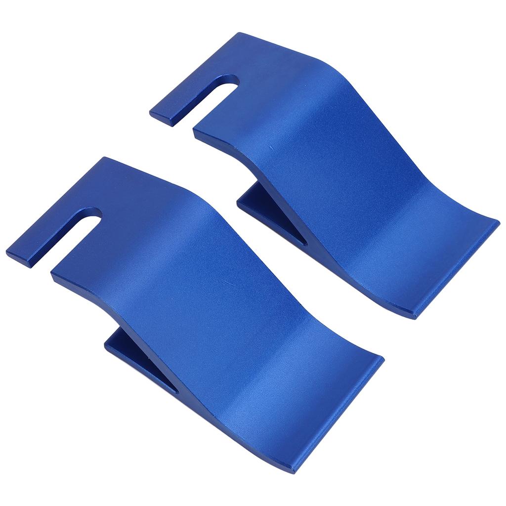 2PCS Motorcycle Tire Bead Installation Assistance Tool Holder Hook Aluminium Alloy Replacement for Suzuki Blue