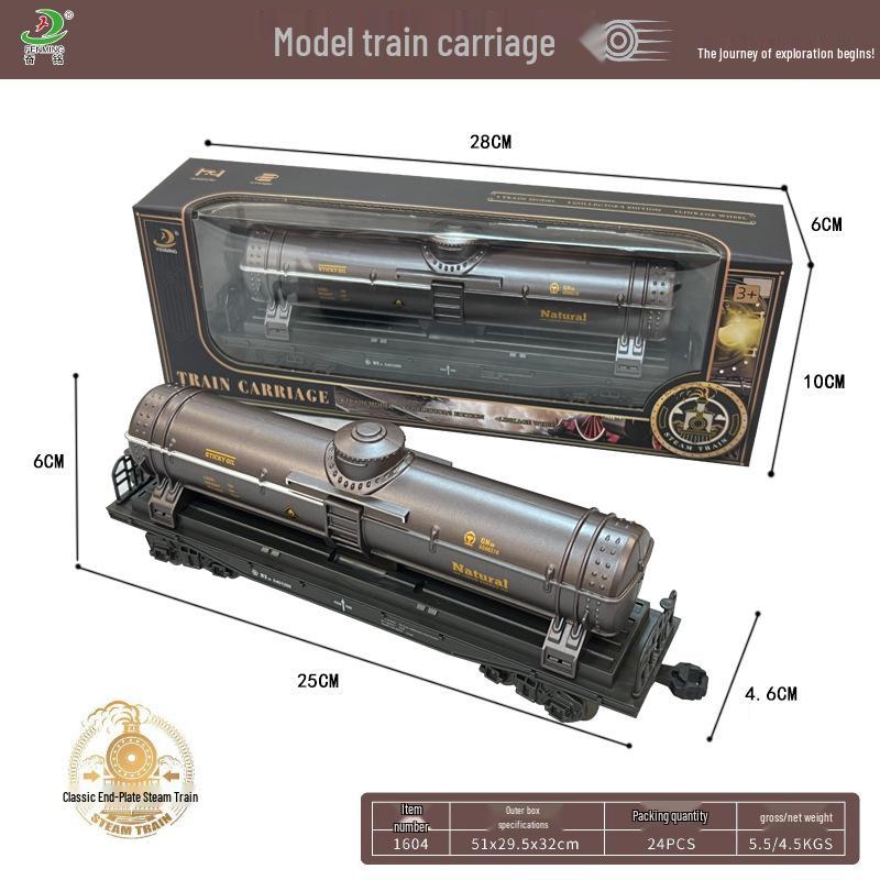 Набор ретро-паровоза - Электрическая игрушка для детей