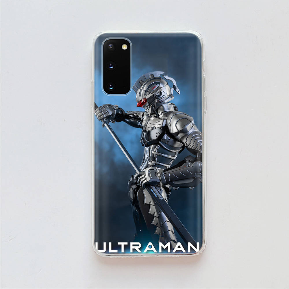 AD91 Ultraman прозрачный чехол для Samsung A04 A14 A23 A34 A54 M23 M33 M52 M53 Realme 10 9 C30S C35 C55 VIVO Y02 Y21 Y33S Y51 X80 V25 чехол