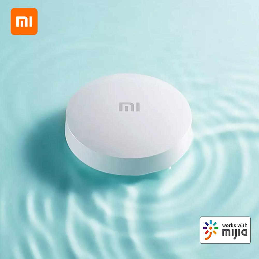 Xiaomi Датчик воды Умное приложение Оповещение об утечках и каплях Детектор утечек Датчик затопления Сигнализация BT Water