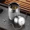 Заварник для чая из нержавеющей стали 304 с цепочкой, шариками для заваривания чая, специй, ситечком, фильтром для чайника, кухонными принадлежностями