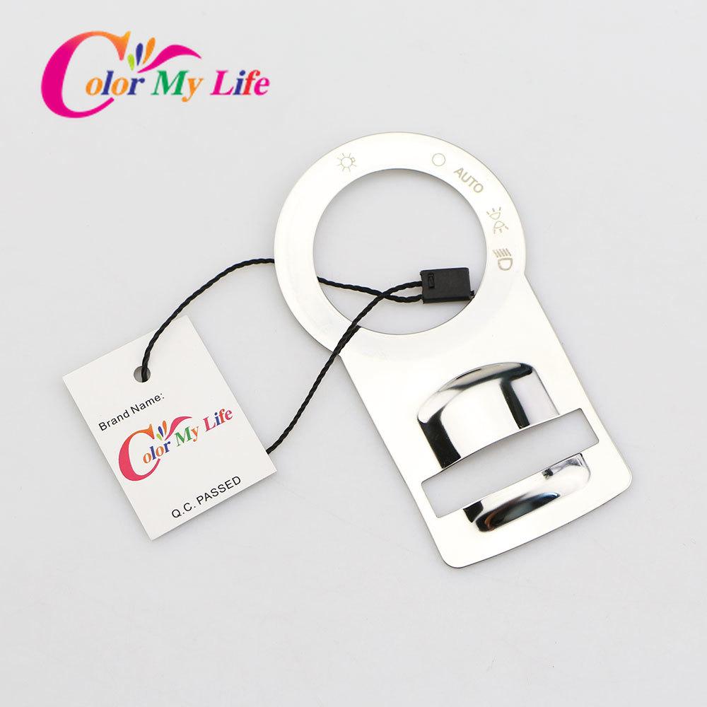 Стайлинг автомобиля, переключатель фар из нержавеющей стали, декоративная наклейка, накладка, подходит для Chevrolet Malibu Cruze Trax для Opel Mokka ASTRA