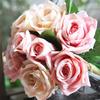 1 Bouquet Artificial Rose Flower Table Furniture Arrangement Party Wedding Decor