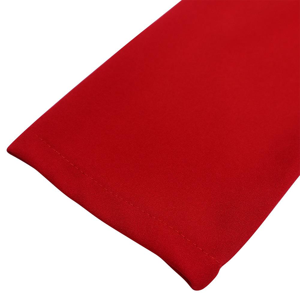 JKASHDK Women's Fashion Spring Autumn Plus Size Solid Color Print Long Sleeve High Waist Casual Dresses