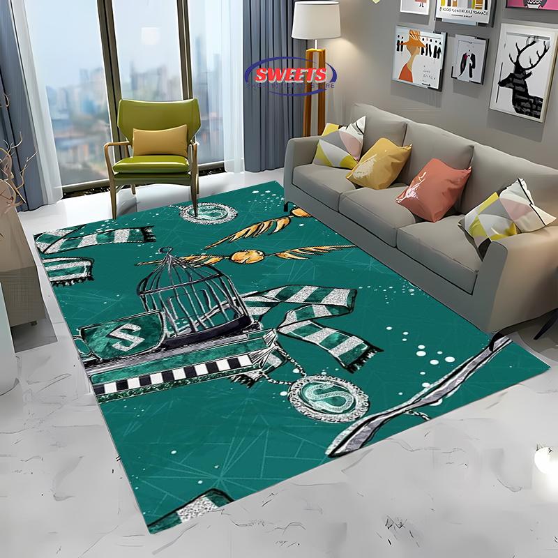 Новое поступление Магический реквизит Узор Большой ковер для гостиной Мультяшная спальня, Придверный коврик для дивана Кухонный коврик для пола Противоскользящий Декоративный коврик