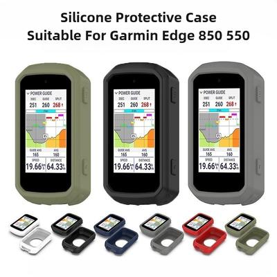 Силиконовый чехол для Garmin Edge 850 550 Защитная крышка Бампер Ударопрочный Защитный корпус для Garmin Edge 850 550 Велосипедный GPS