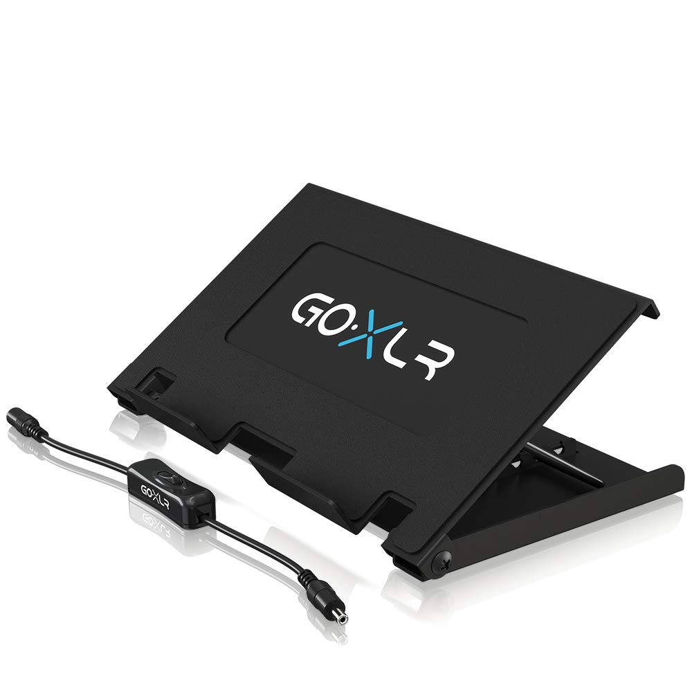 TC Helicon GO XLR Desk Stand with 4 Adjustable Angle Positions and OnOff Switch