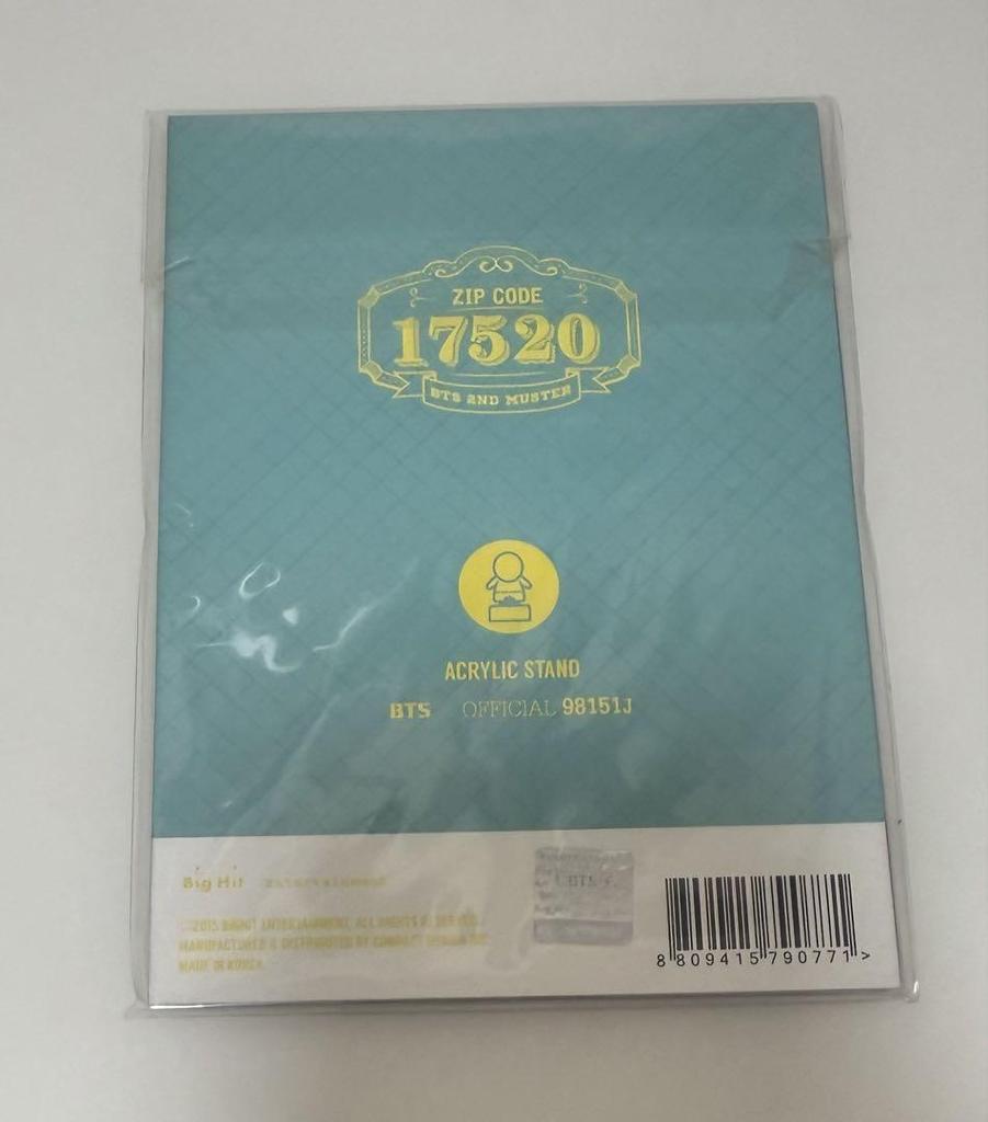 [Б/У] Цена снижена BTS 2ND MUSTER 17520 Акриловая подставка ДЖИН