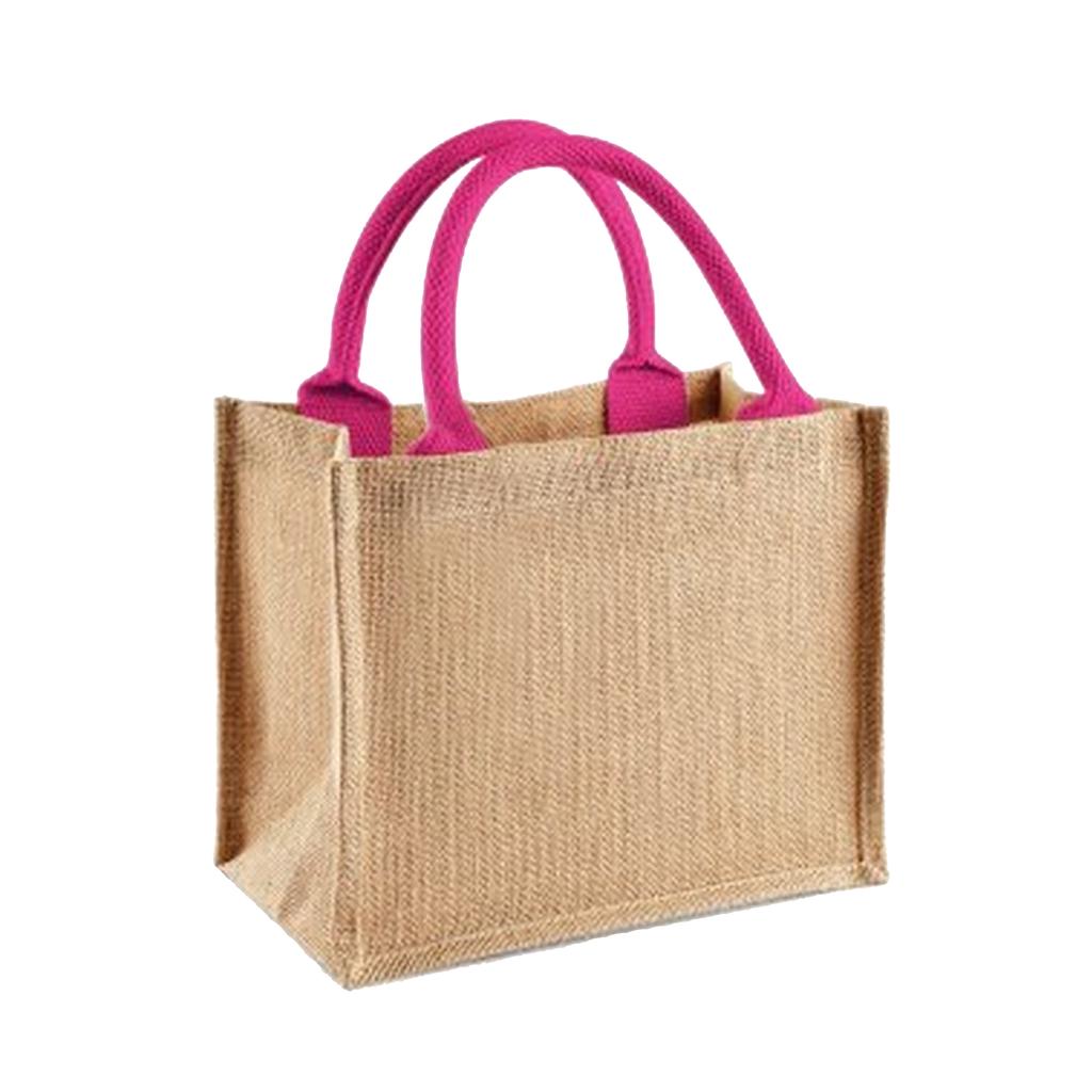 Westford Mill Jute Mini Gift Bag (6 Liters)