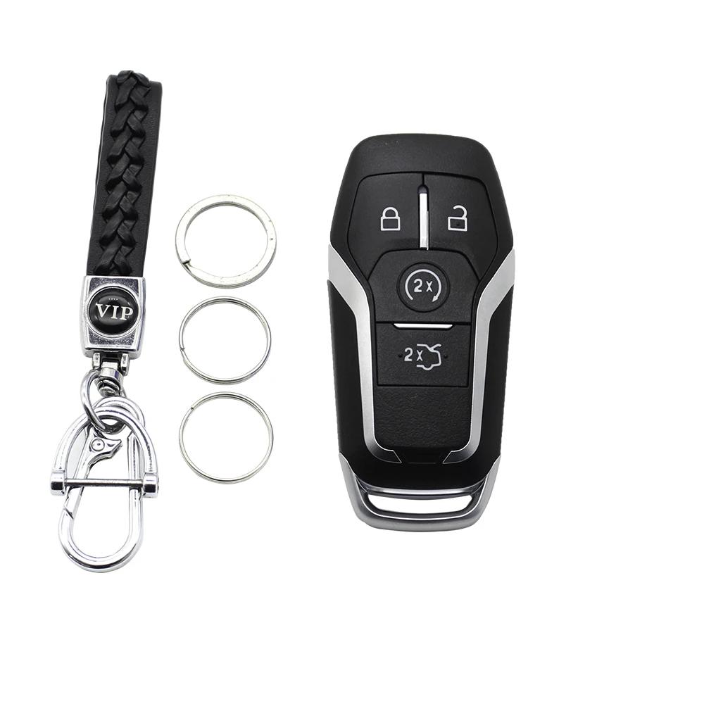 Умный чехол для ключа-брелока Cocolockey для Ford Mustang Explorer Expedition F150 4 5-кнопочный бесключевой чехол-брелок Hu101 Замена