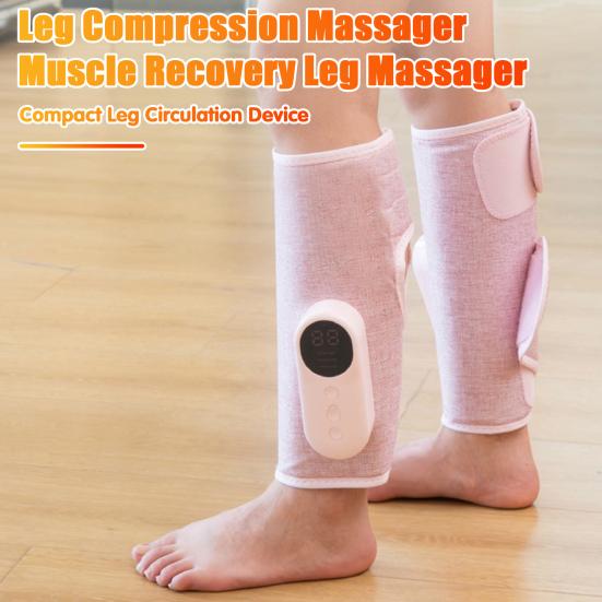 Перезаряжаемый беспроводной массажер для икр 3 режима регулируемый быстрое восстановление облегчение боли портативный беспроводной массажер для ног