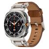 Кожаный ремешок для Samsung Galaxy Ultra Watch 7 47 мм Роскошный мягкий браслет для GALAXY Watch Ultra 7 47 мм Ремешок для часов Наручный ремешок