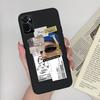 Phone Case For Oppo A96 A97 Cat Monster Soft Matte Silicone Anti Drop Back Cover For Oppo A 96 97 OppoA96 Bumper Funda Coque Bag