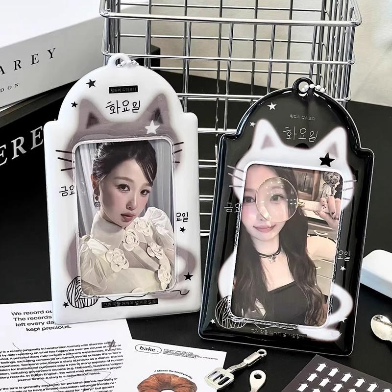 Kpop Держатель для фотокарточек Папка Рамки для фотокарточек Карточки айдолов Стенд для демонстрации Брелок для сумок Коллекционная книга с карточками Kpop