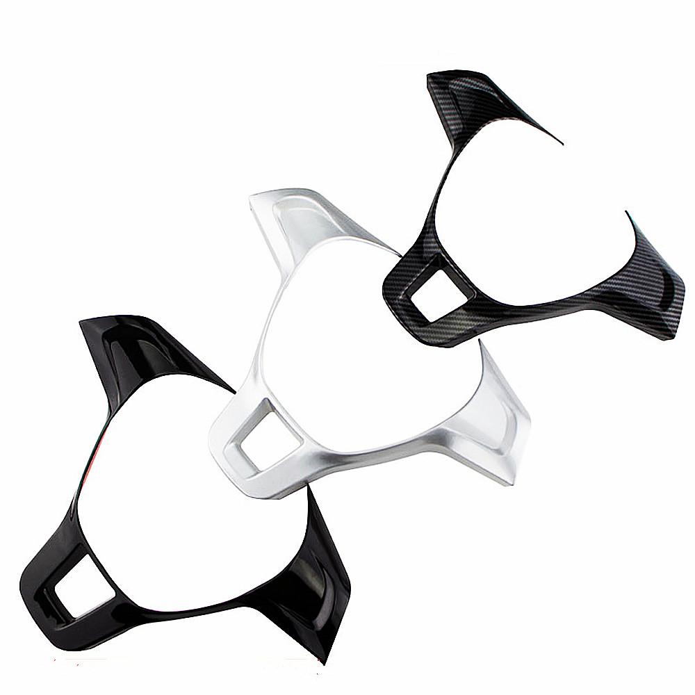 ABS автомобильный чехол на руль, наклейка для Volkswagen VW Golf 7 GTI MK7 POLO 2014 2015 Jetta MK6 2015 2016 аксессуары для интерьера