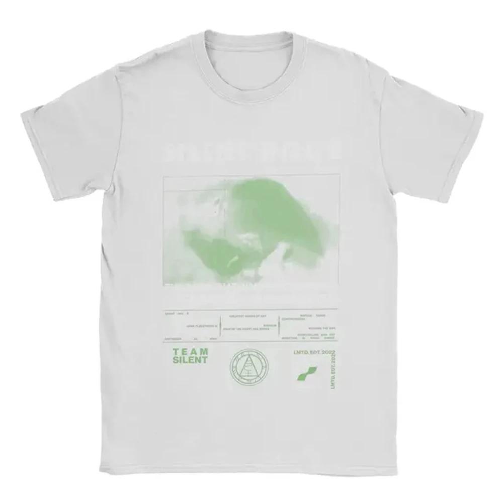 2025 Мужские футболки Silent Hill 2 Хлопковая одежда Повседневная футболка с коротким рукавом и круглым вырезом Футболки для взрослых