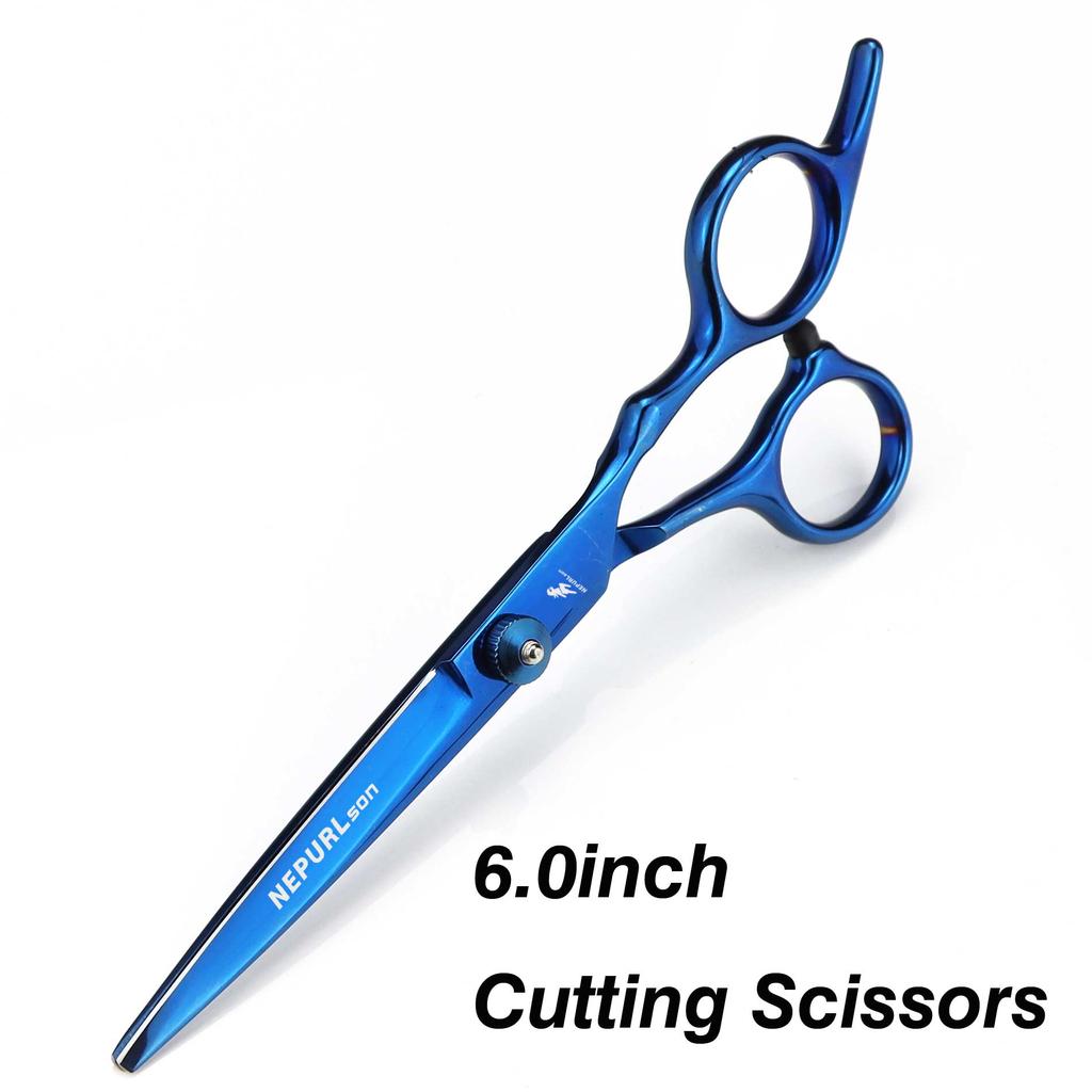 6 Inch Tooth Scissors Flat Scissors for Barbers and Hairdressers Special Fine Scissors for Thinning Haircuts and Hair