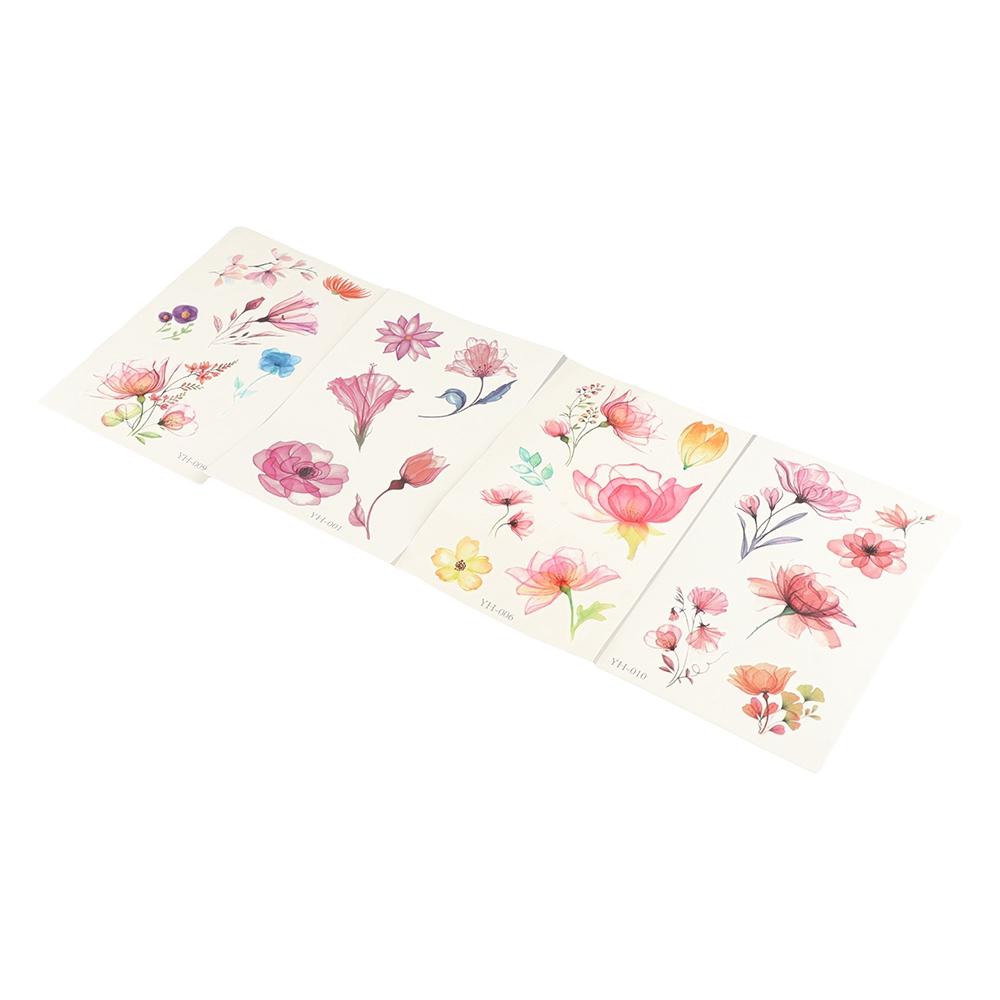 Waterproof Temporary Tattoo Sticker Anti Sweat Petal Tattoo Sticker  Chest