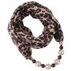 Gorgeous Beads, Circular Ring Scarf, Women's Scarf Accessories, Necklace, Ethnic  Scarf