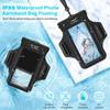 Нарукавник Haissky для iPhone Водонепроницаемая сумка для телефона 17 16 15 14 Pro Max для iPhone 11 Pro Чехол Сумка для телефона на руку для плавания и серфинга