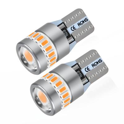 Briteye T10 LED Янтарный Сверхдиффузный Угол 360° T10 LED Габаритный Огонь Автомобильный