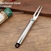 Ergonomic Design Stainless Steel Oyster Knife with Peeler for Kitchen Efficiency