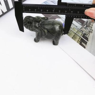 Хрустальная резьба слона Сююй: Полированный элемент декора Фэн-шуй