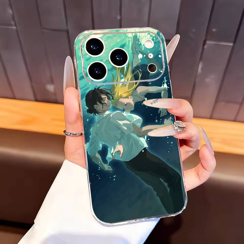 Summer Time Rendering Phone Case For iPhone17,16,15,14,13,12,11 Plus,Pro Max Soft Transparent Cover
