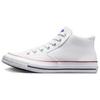 Chuck Taylor All Star Mid Malden Street - White Unisex Sneakers Red Blue A00812C