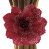 Best Peony Flower Curtain Clip- Tie Backs Holdback Tieback Holder Panel