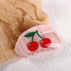 Маленькая свежая милая заколка-акула, женские аксессуары, заколка для волос в корейском стиле, вишневый коготь для волос