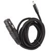 USB C Microphone Cable, USB C to XLR Recording Cable, 93dB Plug and Play Low Noise Studio, XLR Balanced Connection for Microphone Recording, Condenser