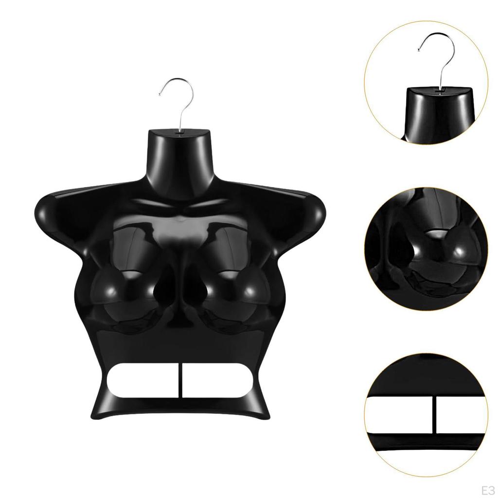 Elegant Female Mannequin Hanging Display Stand for Boutique