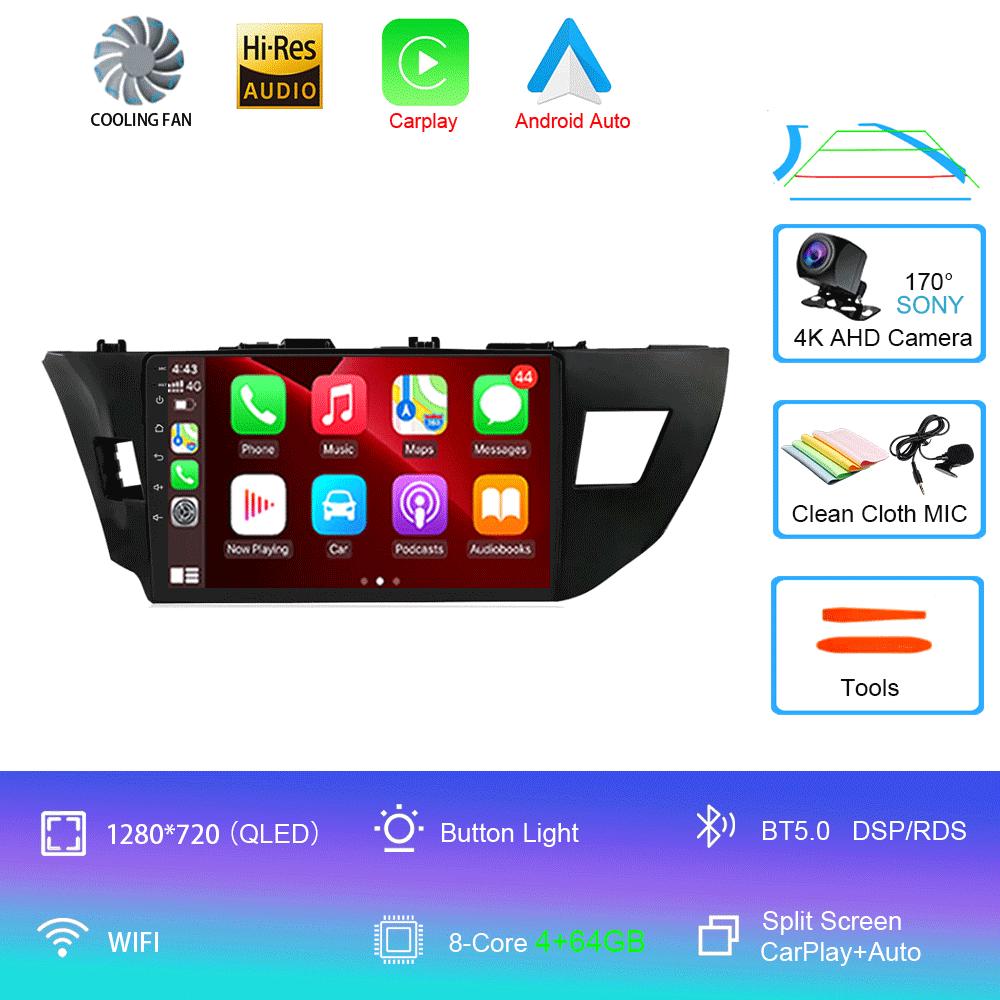 Android 14 Car Radio Toyota Corolla 11 2012 - 2016 Multimedia Video Player Stereo Navigation GPS No 2din 2 din dvd